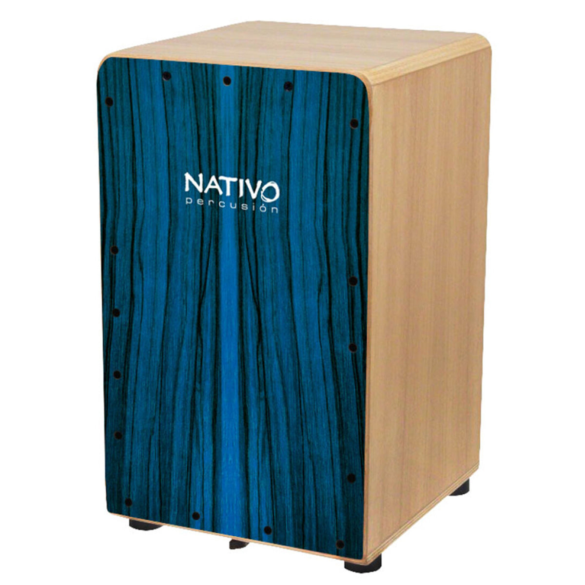 Nativo Inicia Series Cajon with Blue Frontplate