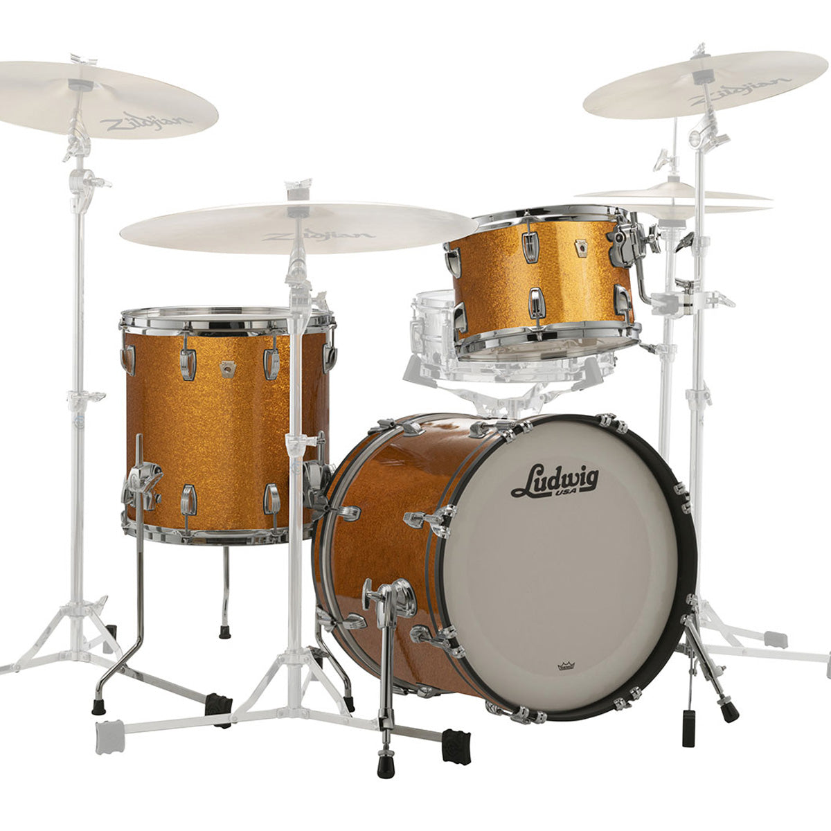 Ludwig USA Classic Maple 18" Jazzette Shell Pack