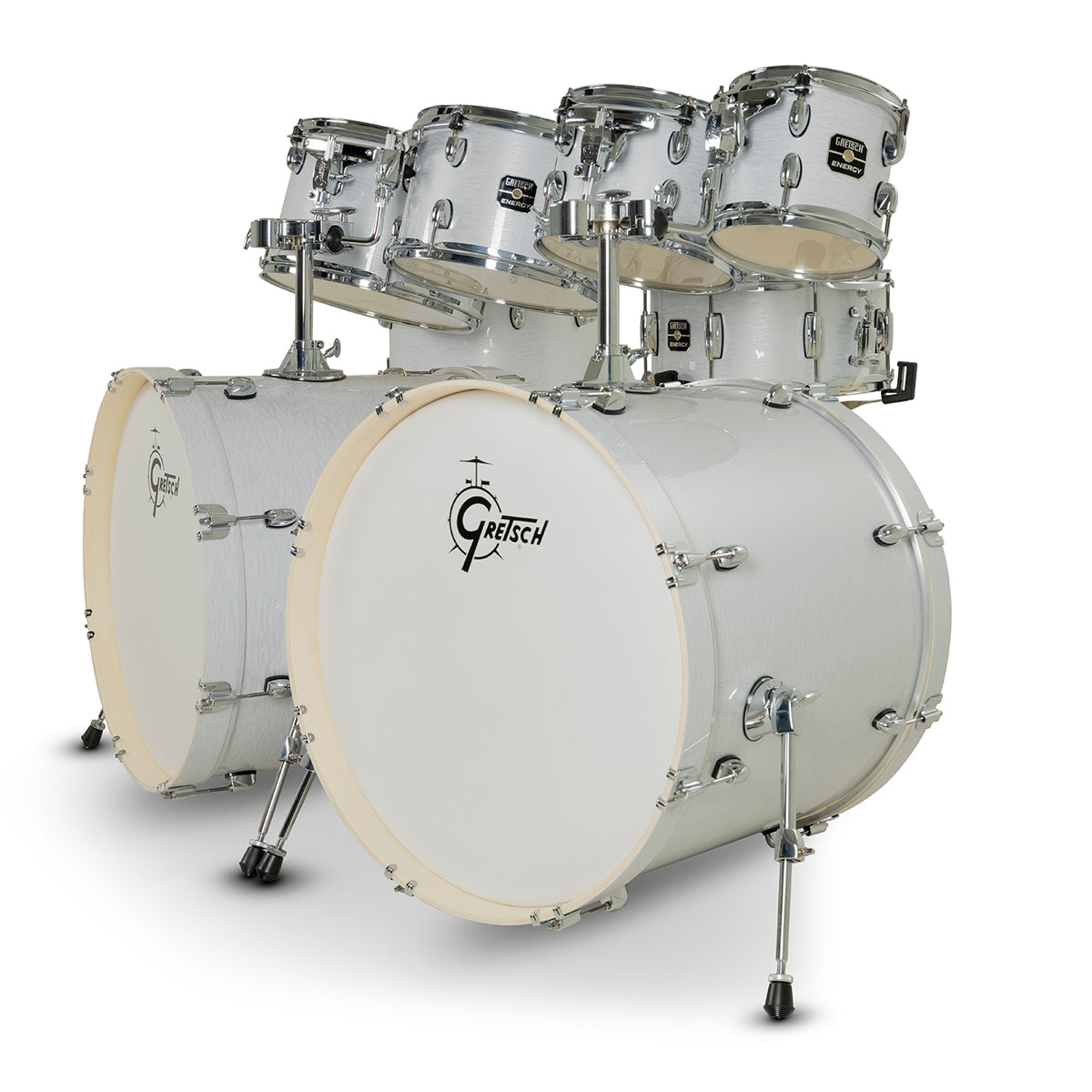 Gretsch Ltd. Edition Energy Shell Pack in White Pearl
