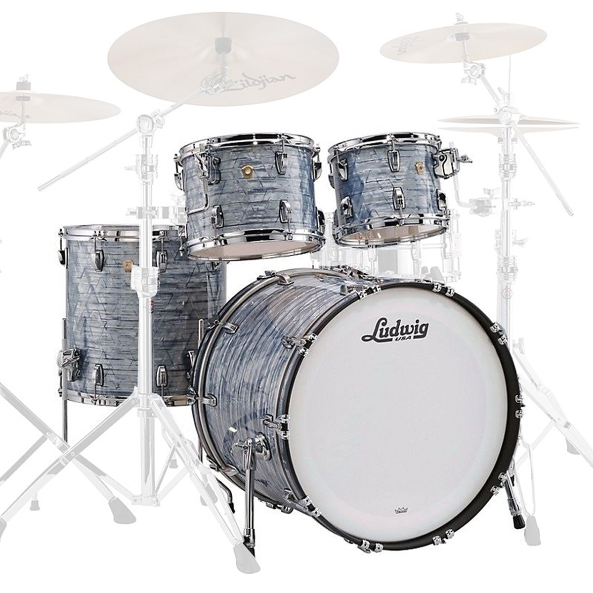 Ludwig USA Classic Maple 22" MOD Shell Pack