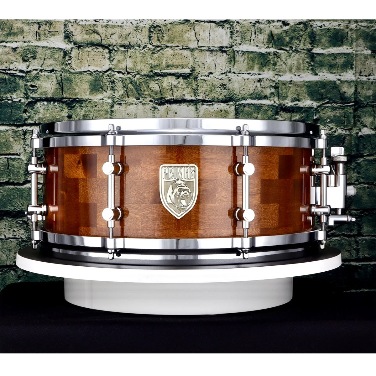 Primas Barbary Series 14"x5.5" Mahogany Snare Drum Rattle&DrumMusic