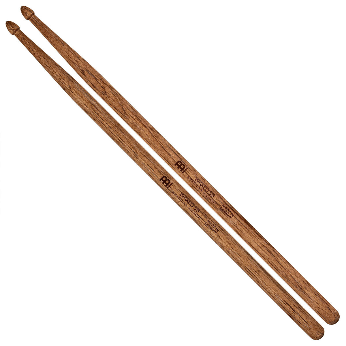 Meinl Waxed 5B Wood Tip Hickory Drumsticks
