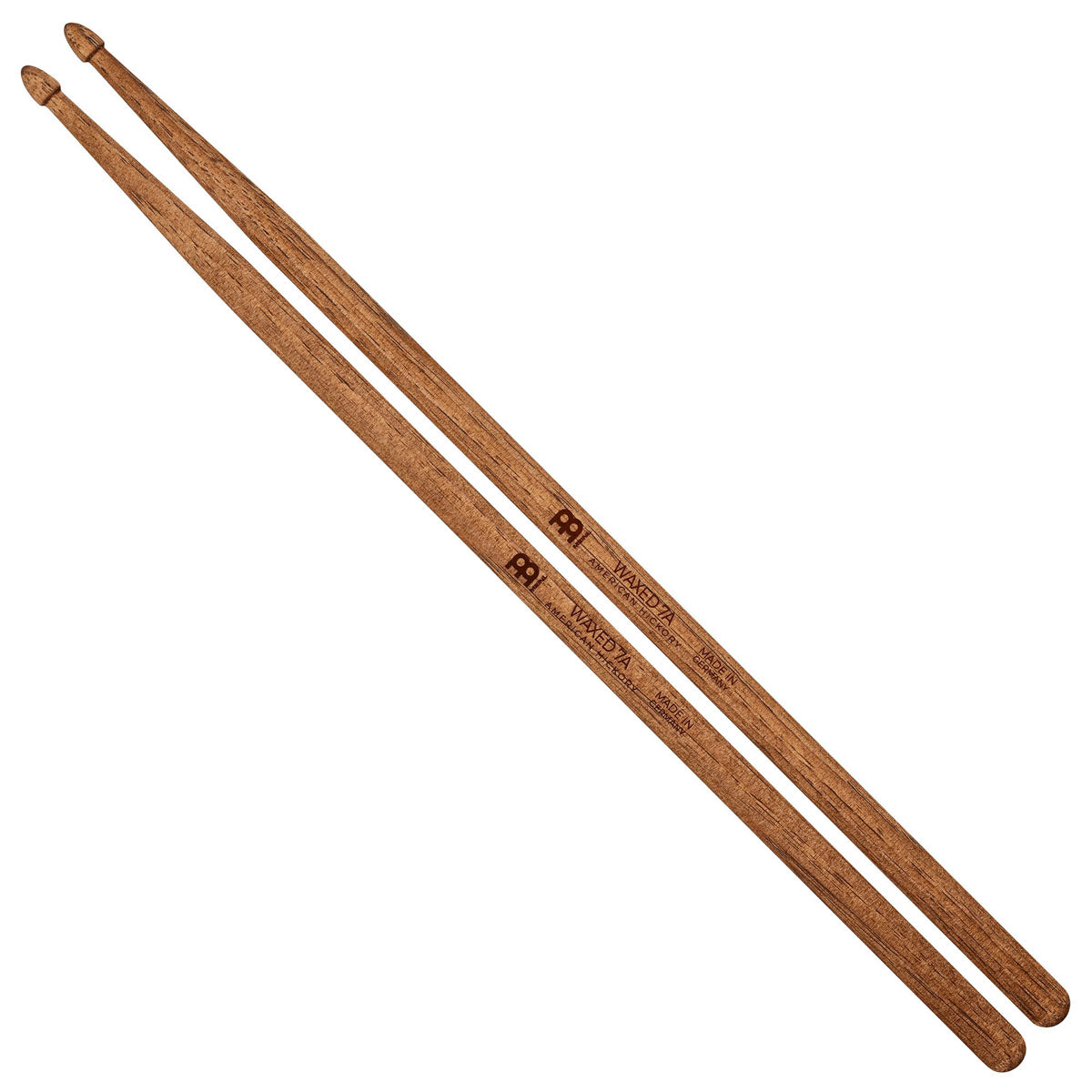 Meinl Waxed 7A Wood Tip Hickory Drumsticks