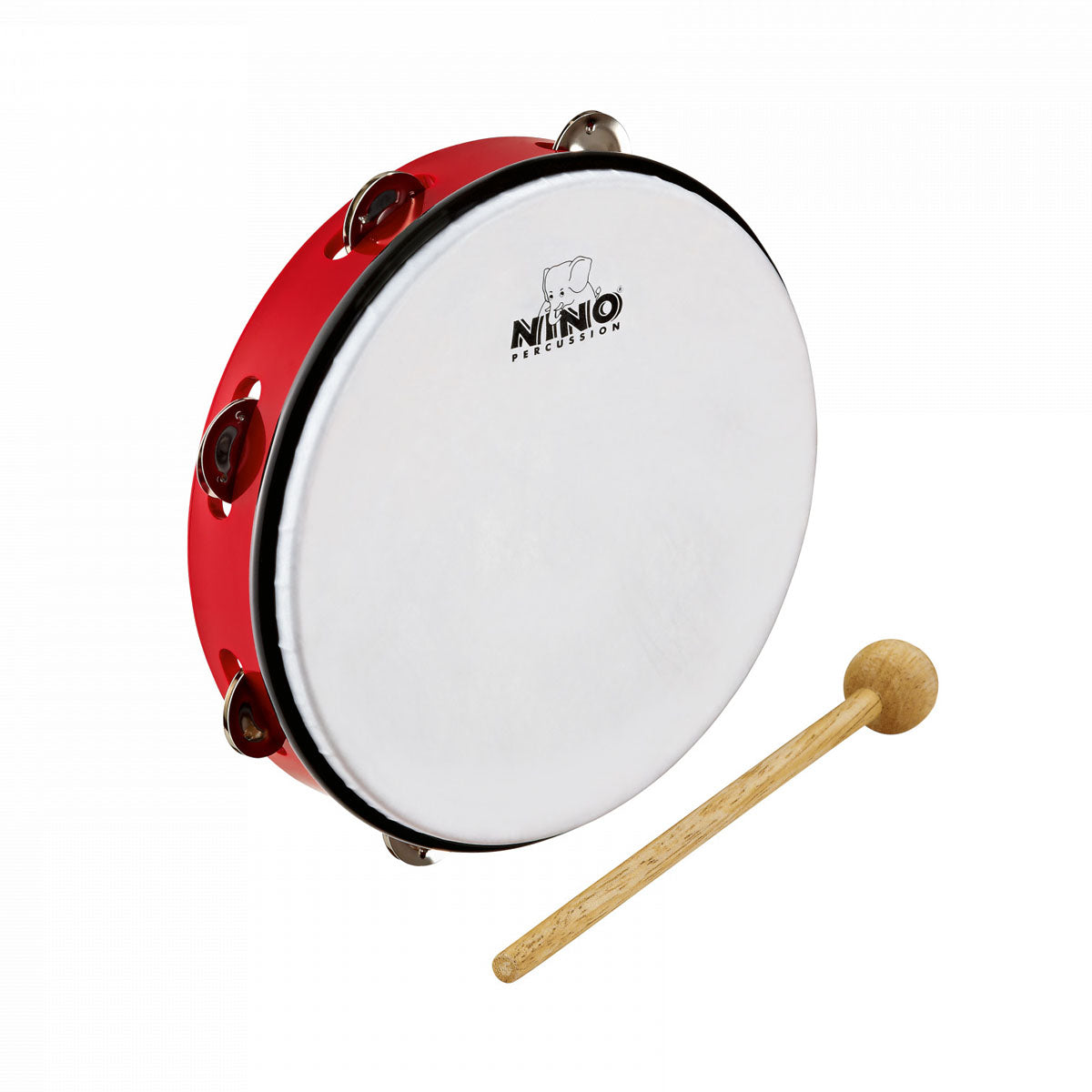 Nino Percussion 10" Tambourine in Various Colours