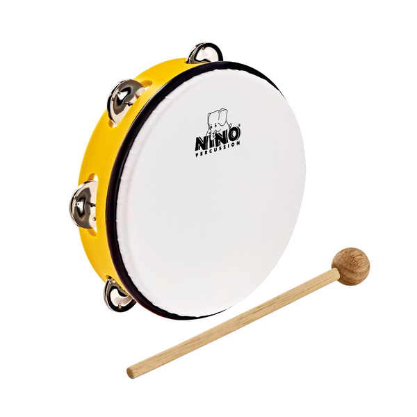Nino Percussion 8" Tambourine in Various Colours