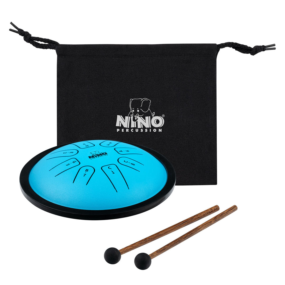 Nino Percussion Steel Tongue Drum (C-Major)