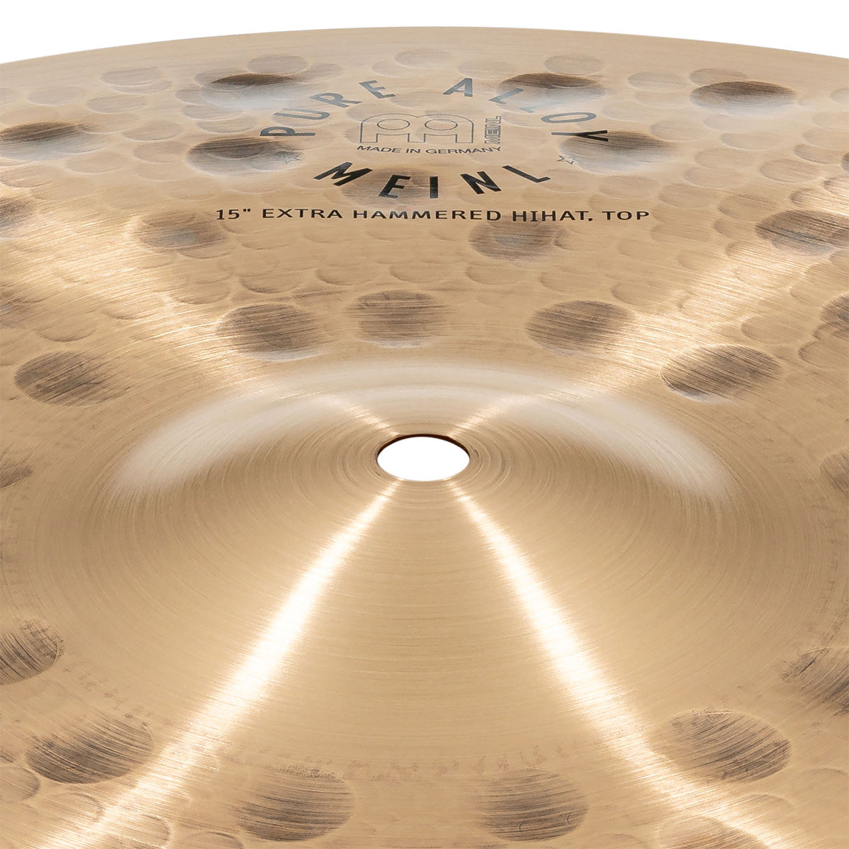Meinl Pure Alloy 15" Extra Hammered Hi-Hat Cymbal