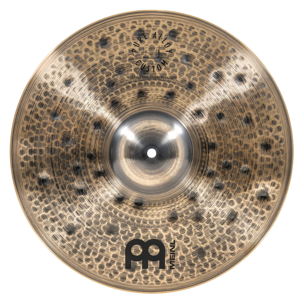 Meinl Pure Alloy Custom 16" Extra Thin Hammered Crash