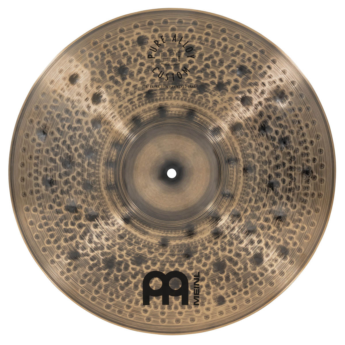 Meinl Pure Alloy Custom 18" Extra Thin Hammered Crash