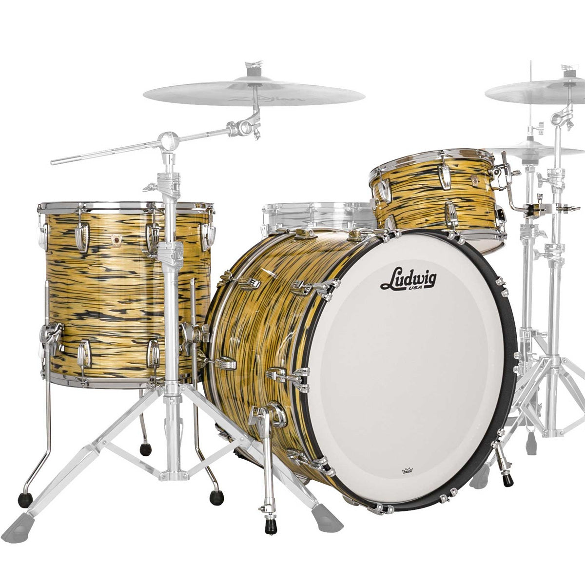 Ludwig USA Classic Maple 24" Pro Beat Shell Pack