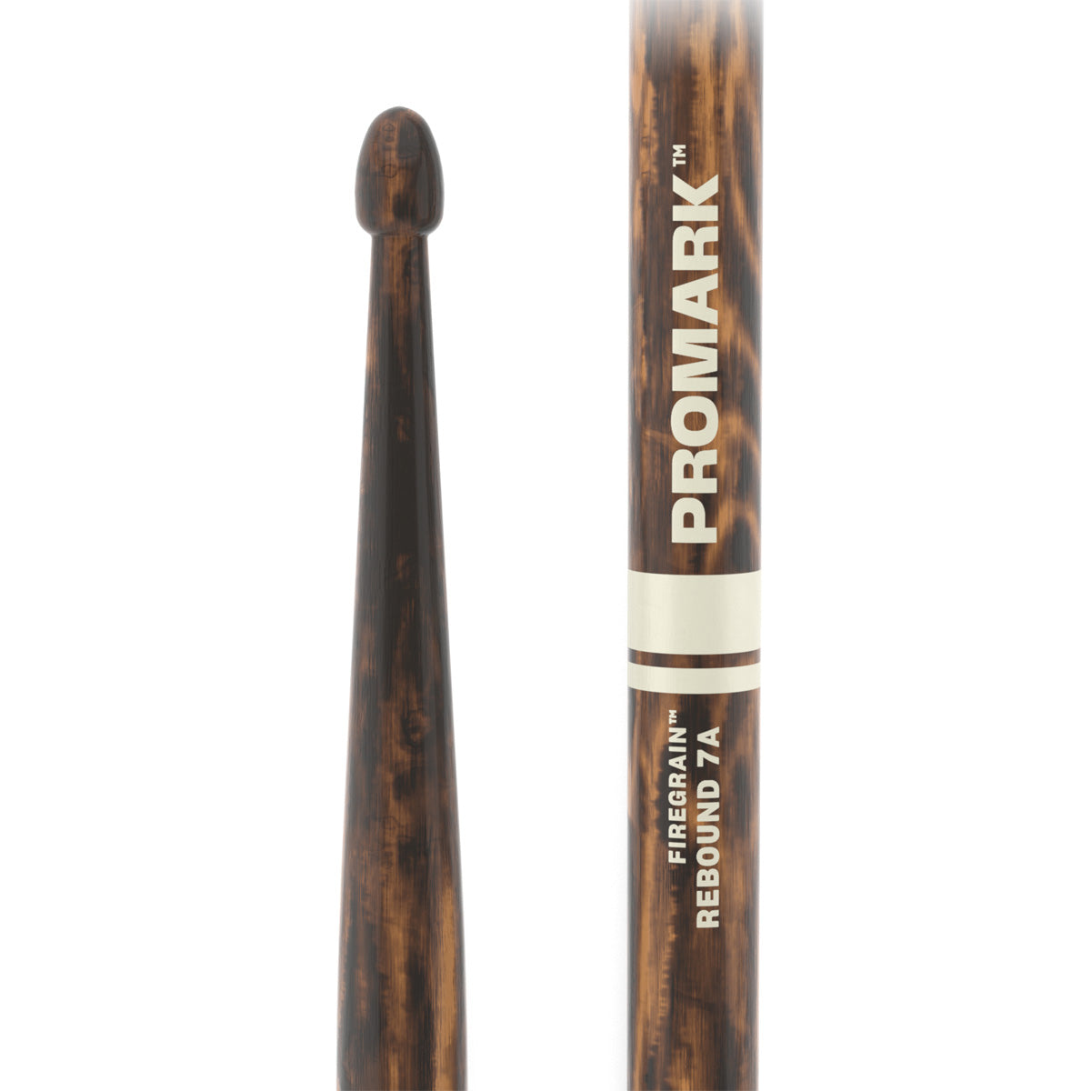 Pro-Mark Rebound FireGrain 7A Hickory Drum Sticks - Wood Tip