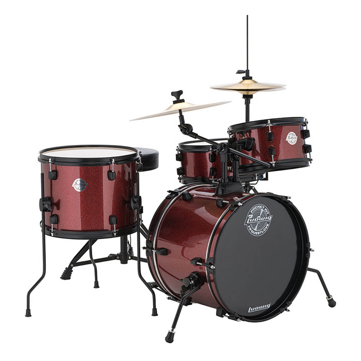 Ludwig "The Pocket Kit" Drum Kit