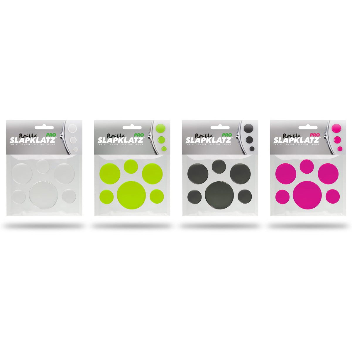 SlapKlatz Drum Dampers Refillz Pack (Pack of 12)