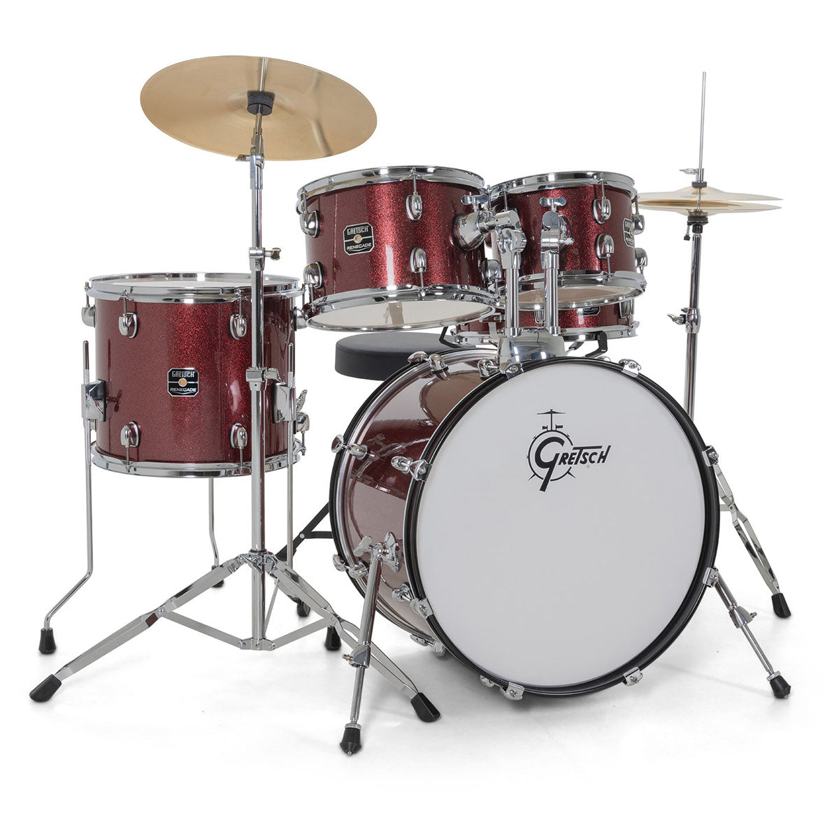 Gretsch Renegade 20" Fusion Drum Kit with Cymbals