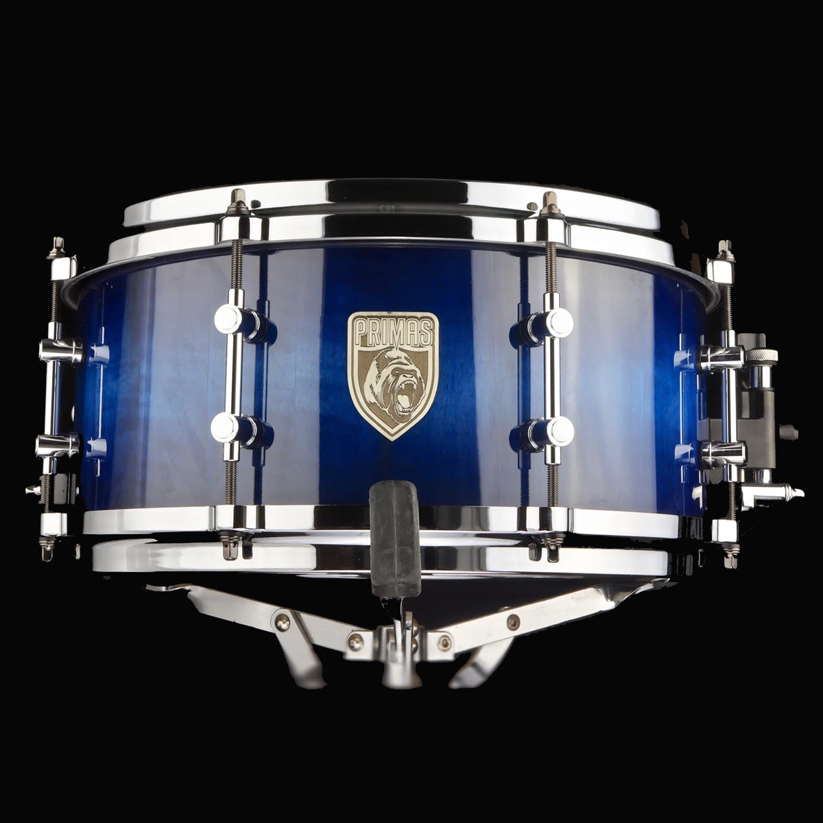 Primas Custom Shop 14"x6.5" Sycamore Snare Drum in Mid Atlantic Blue Burst