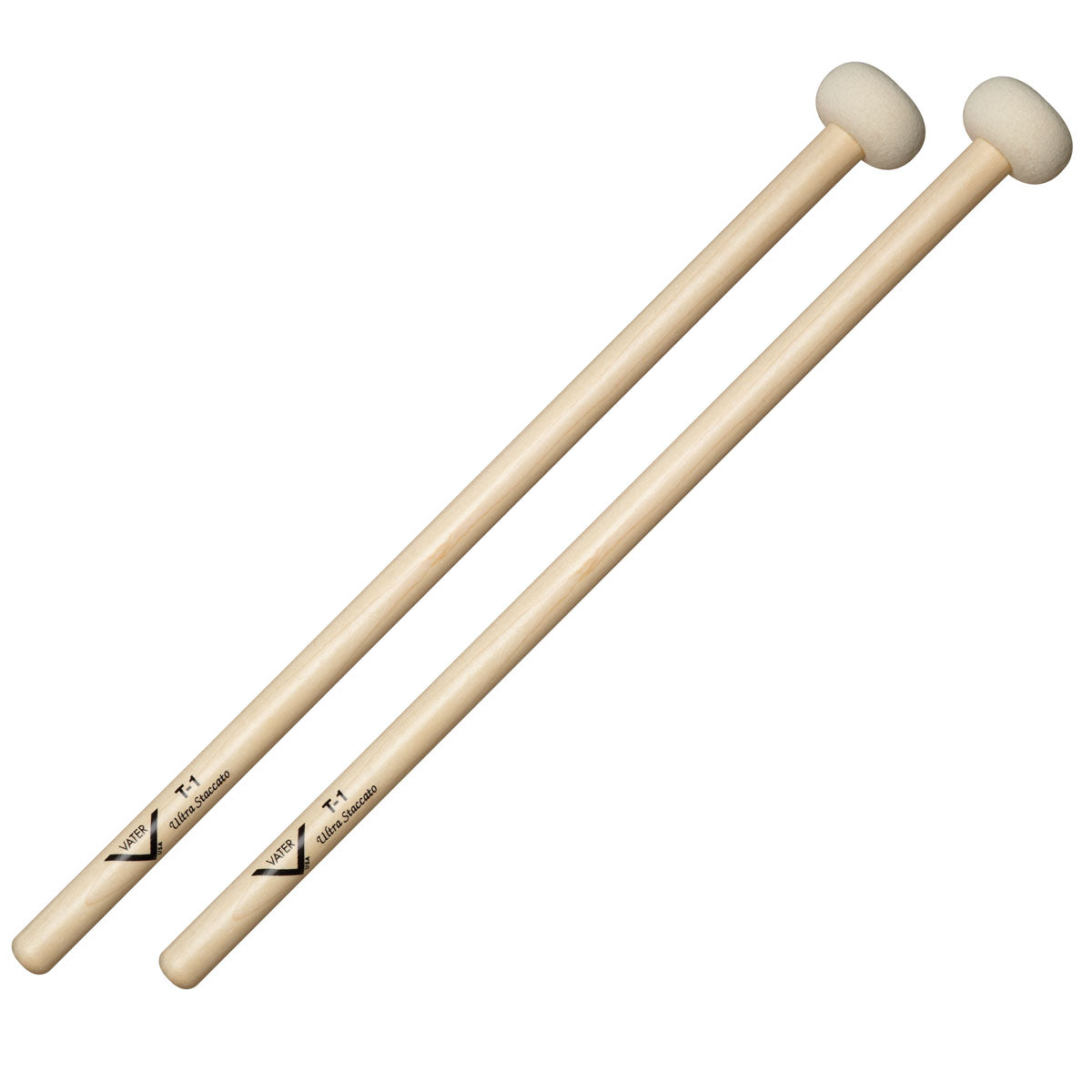 Vater T1 Timpani Mallets - Ultra Staccato