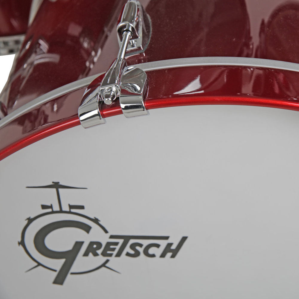 Gretsch USA Custom Shell Pack in Candy Apple Red Gloss - 22"| 10"| 12"| 16"| 14" SD
