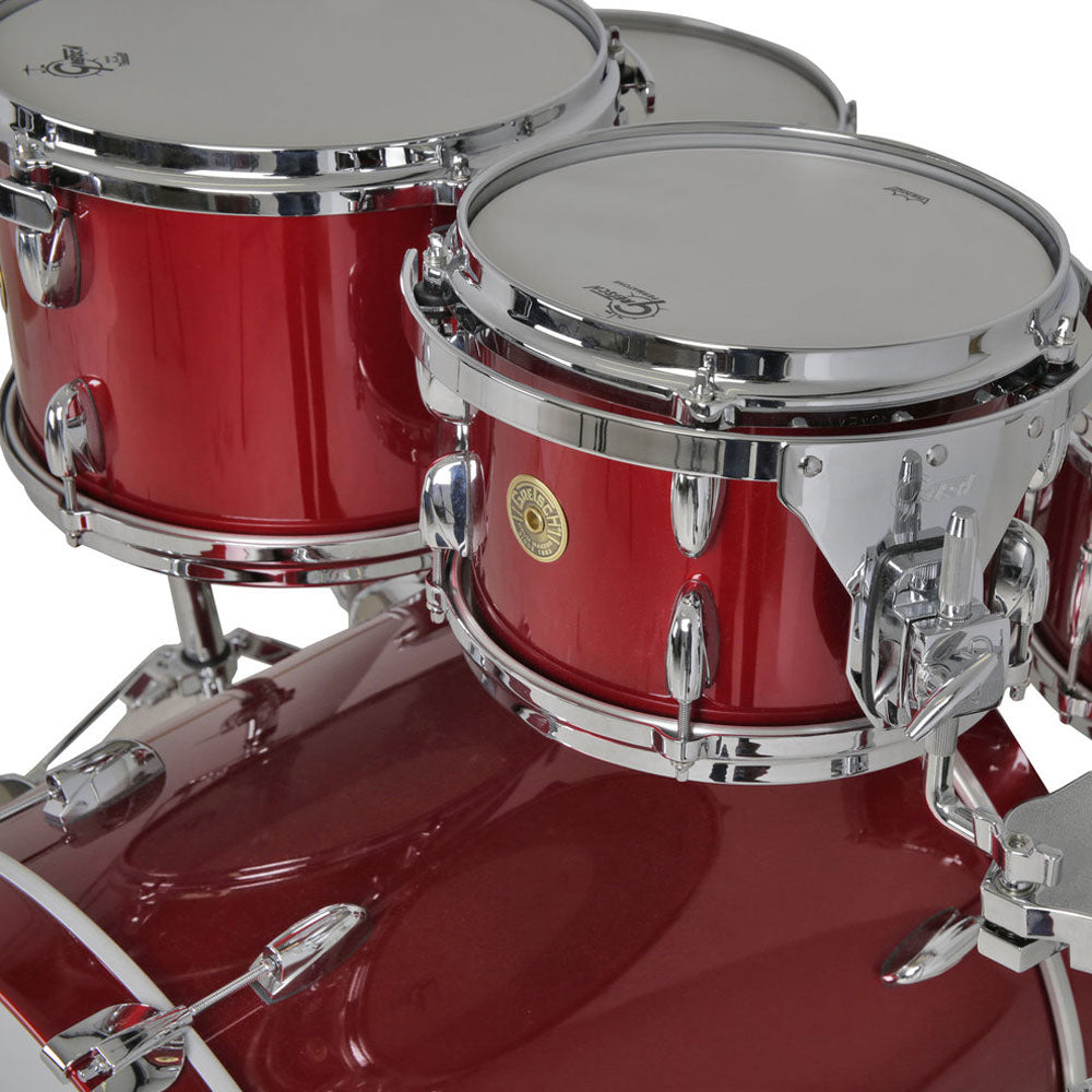 Gretsch USA Custom Shell Pack in Candy Apple Red Gloss - 22"| 10"| 12"| 16"| 14" SD