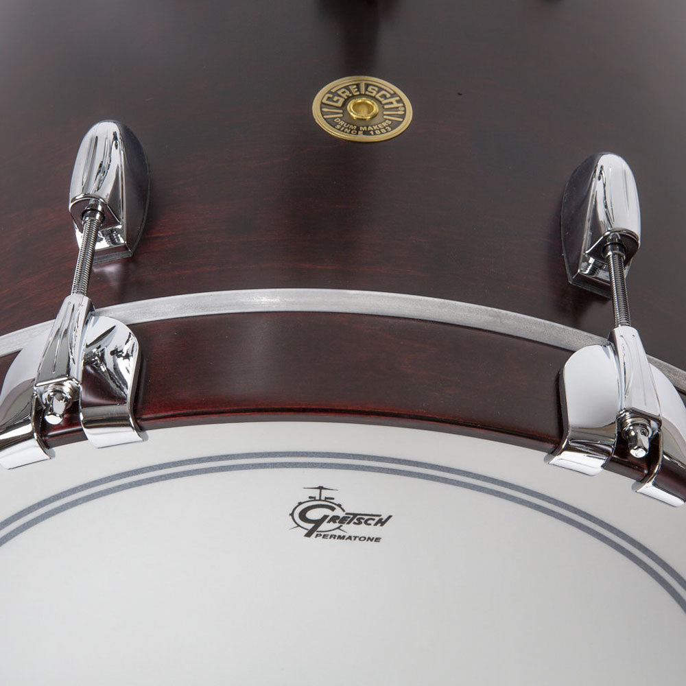 Gretsch USA Custom Shell Pack in Satin Walnut - 18"| 12"| 14"