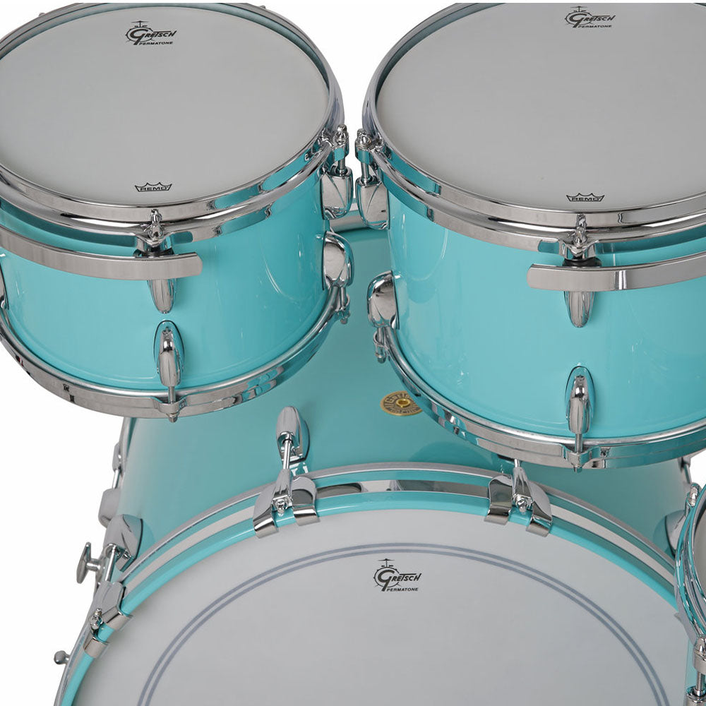 Gretsch USA Custom Shell Pack in Sea Foam Green Gloss - 22"| 10"| 12"| 14"| 16"