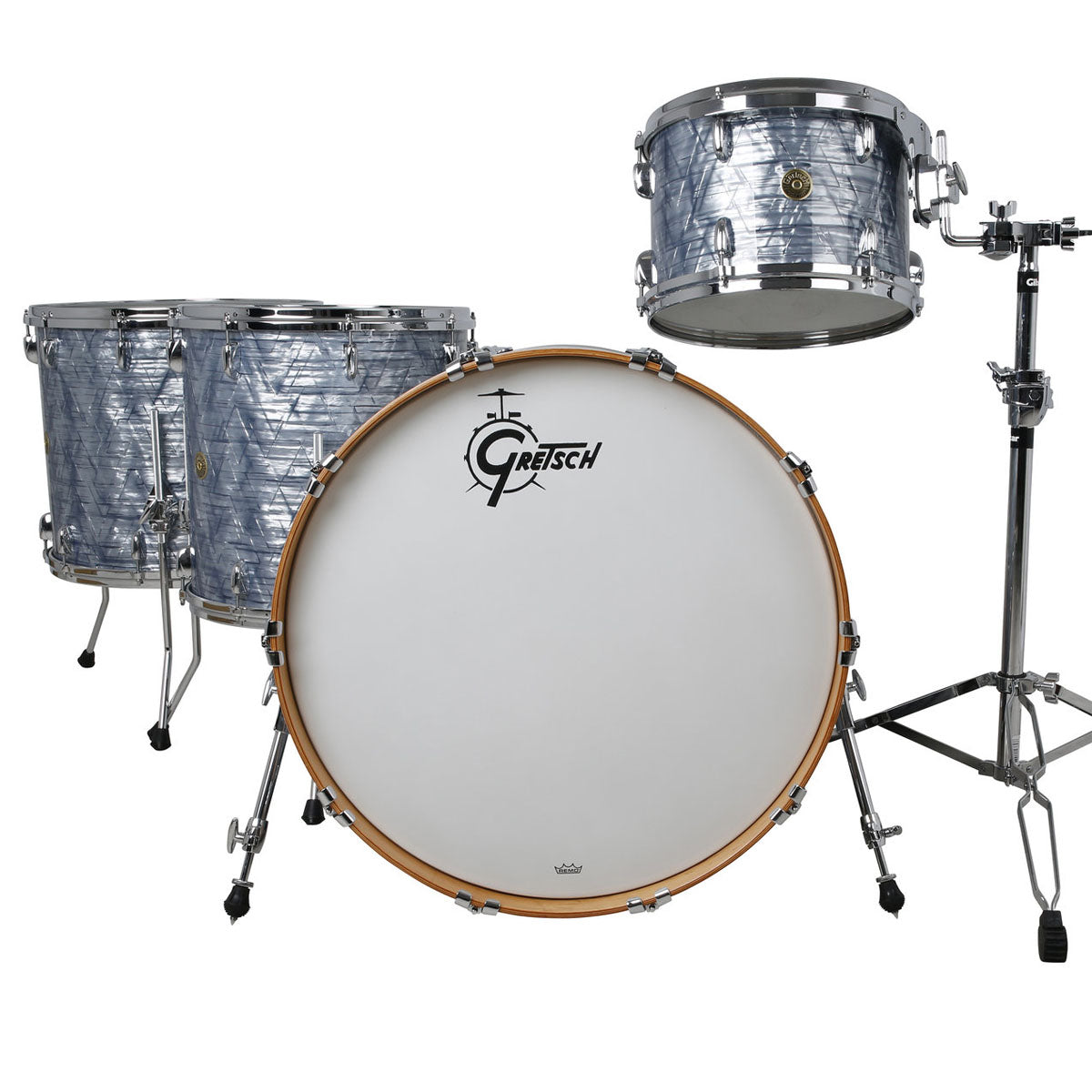 Gretsch USA Custom Shell Pack in Sky Blue Pearl - 24"| 13"| 16"| 18"