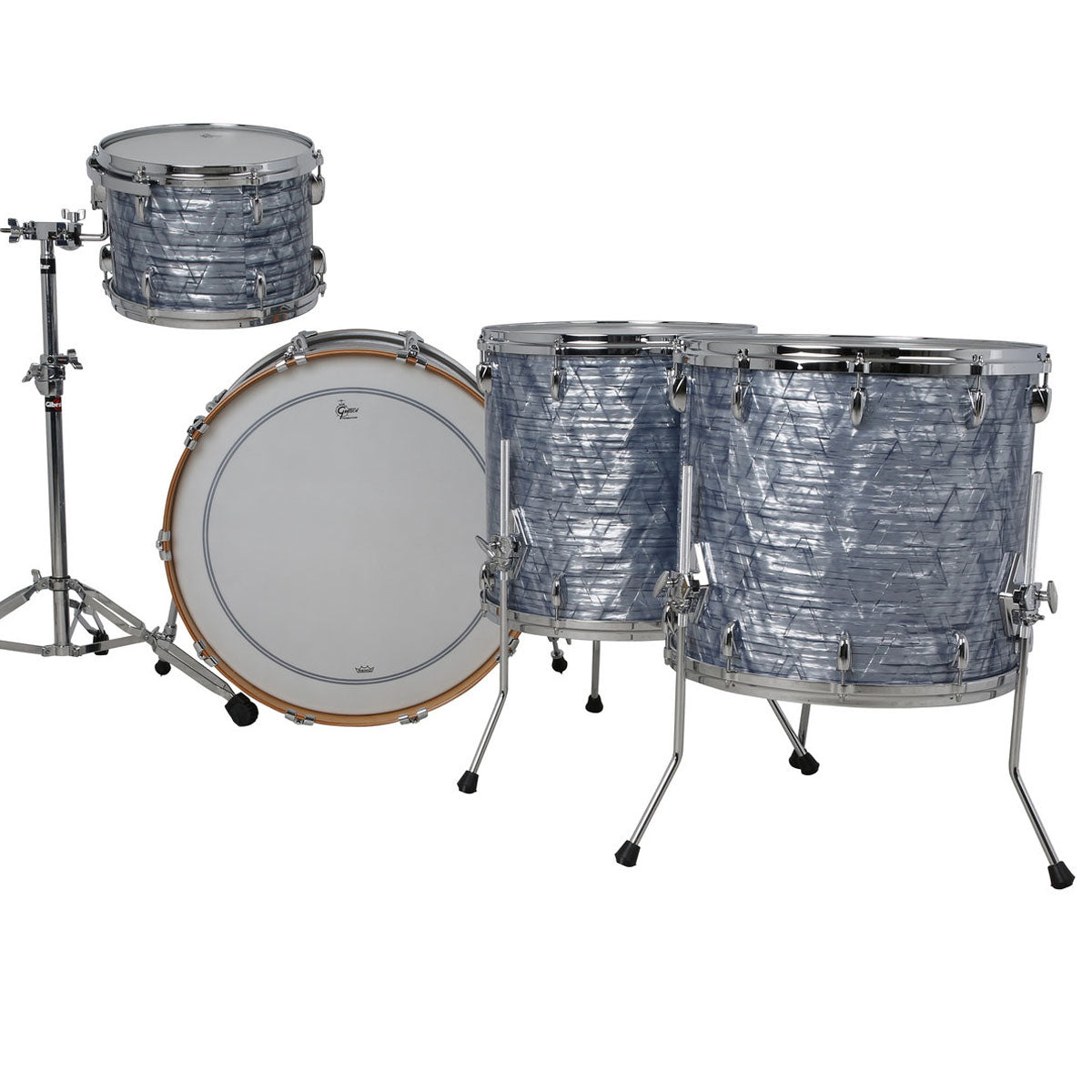 Gretsch USA Custom Shell Pack in Sky Blue Pearl - 24"| 13"| 16"| 18"