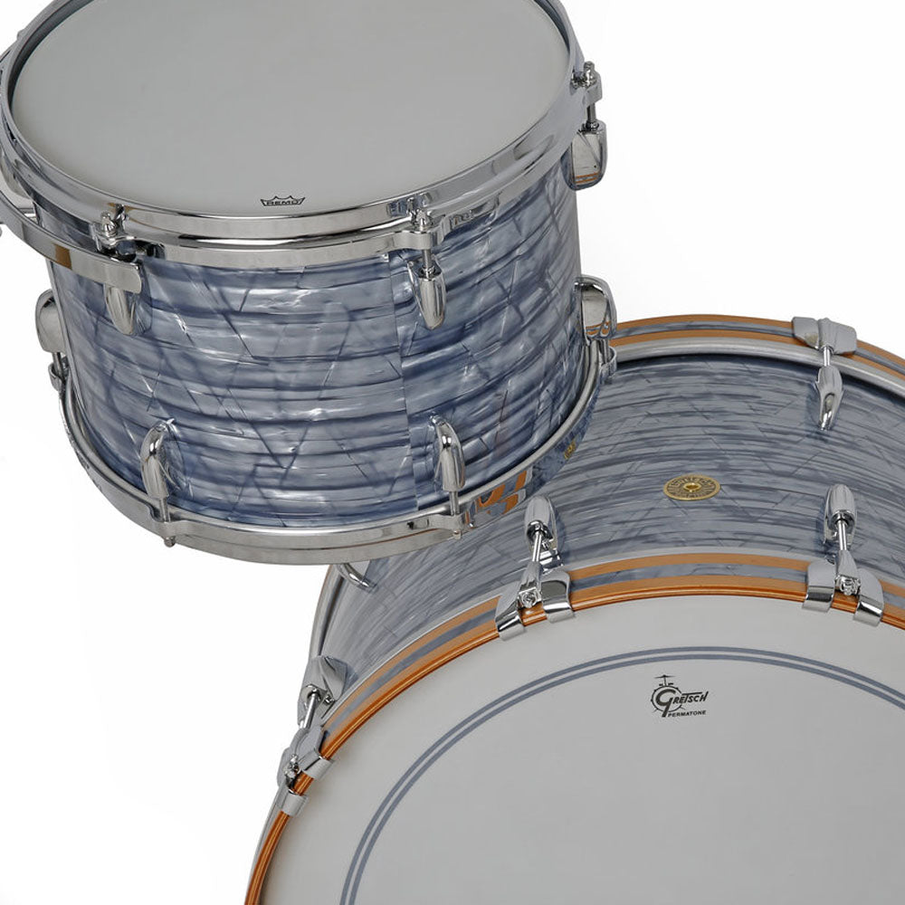 Gretsch USA Custom Shell Pack in Sky Blue Pearl - 24"| 13"| 16"| 18"