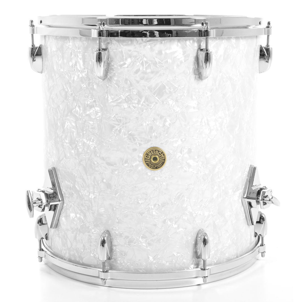 Gretsch USA Custom Shell Pack in White Marine Pearl - 22"| 10"| 12"| 14"| 16"