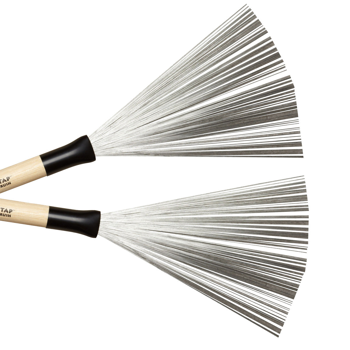 Vater Wire Tap Brushes - Wood Handle