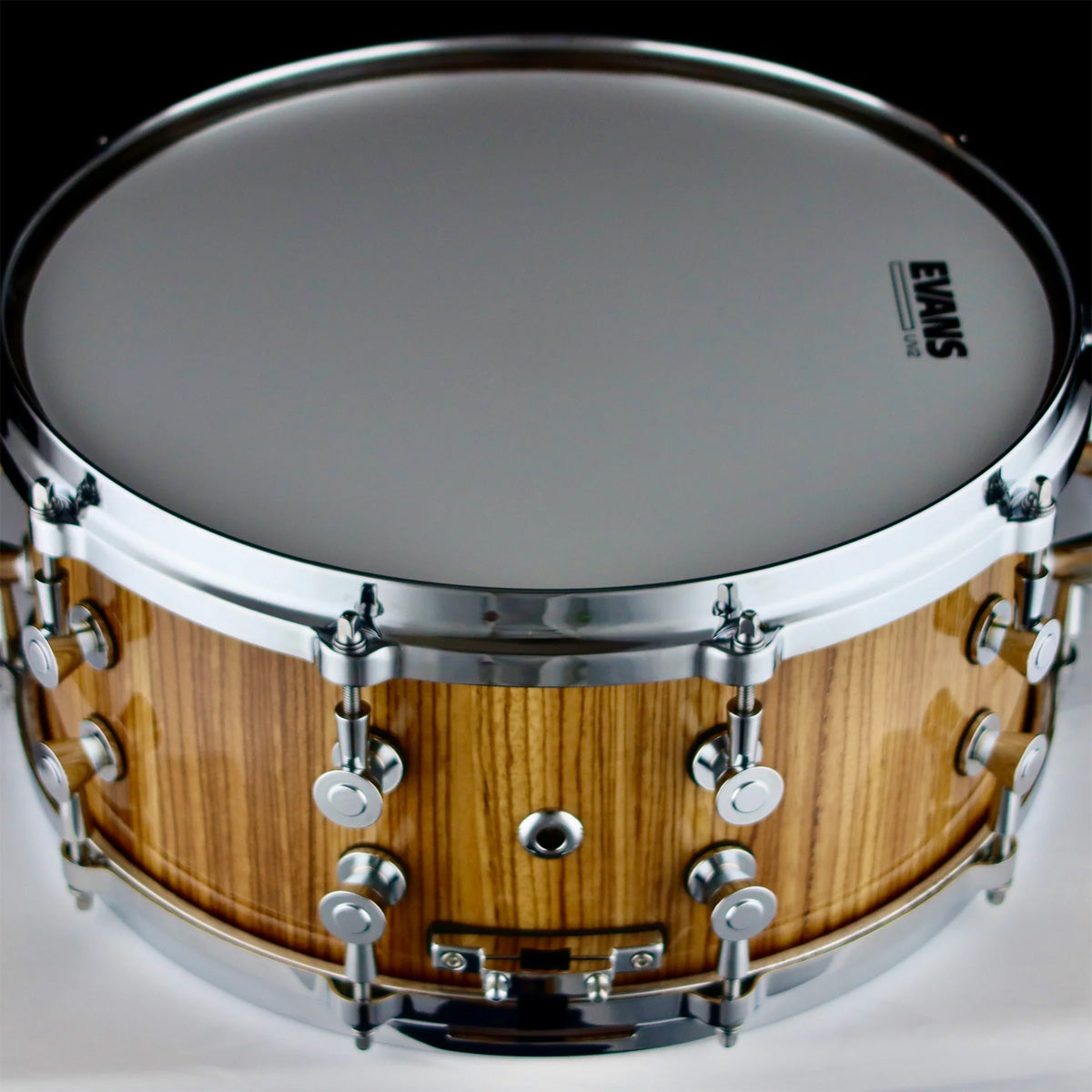 Primas Custom Shop 14"x6.5" Zebrano Snare Drum