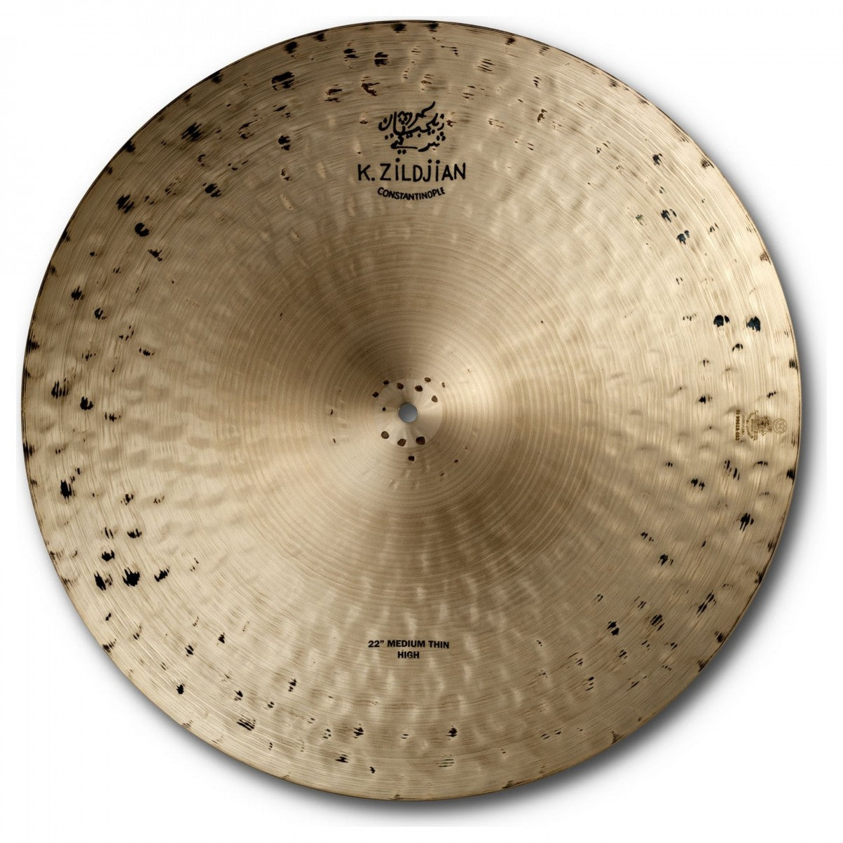 Zildjian K Constantinople 22" Medium Thin Ride - High