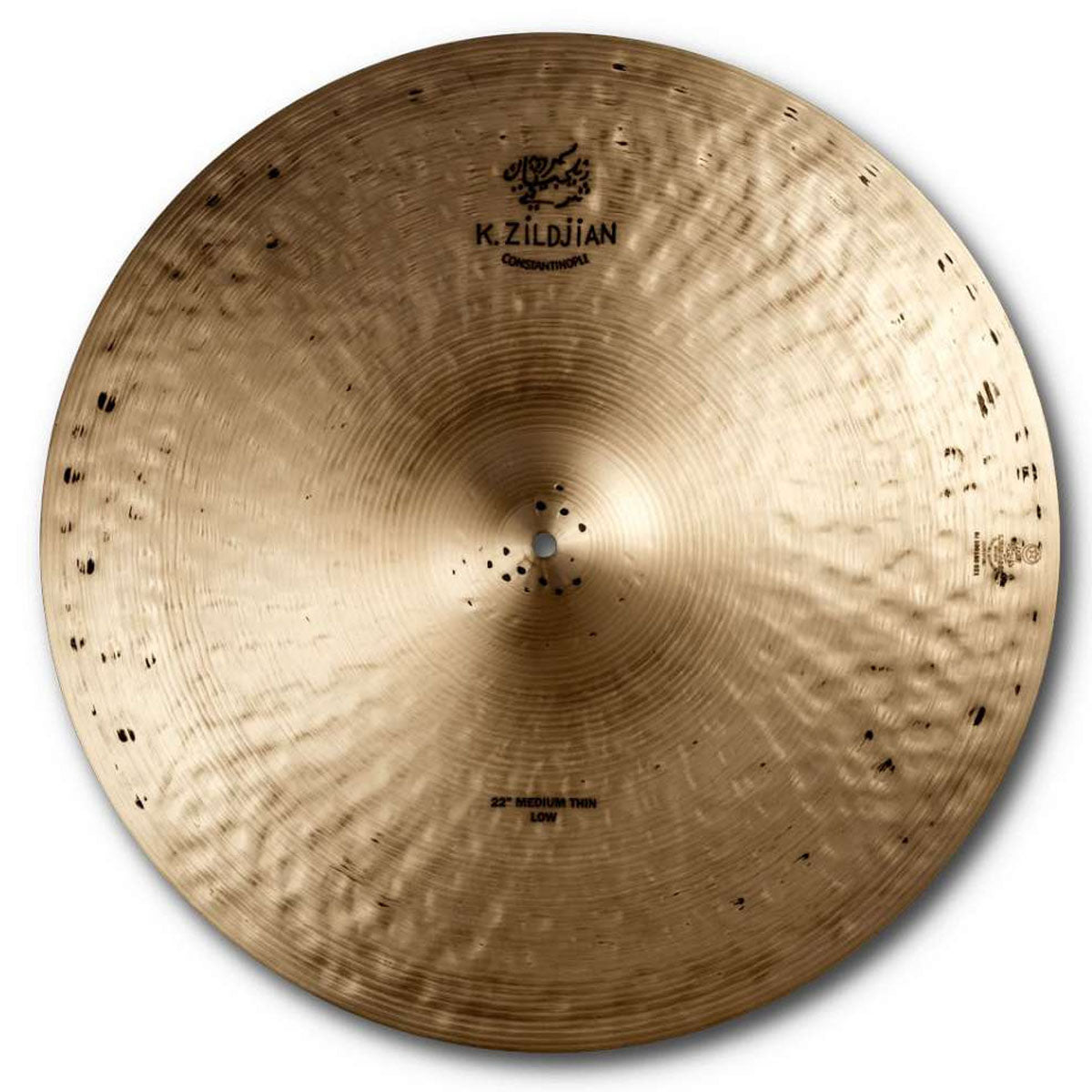 Zildjian K Constantinople 22" Medium Thin Ride - Low