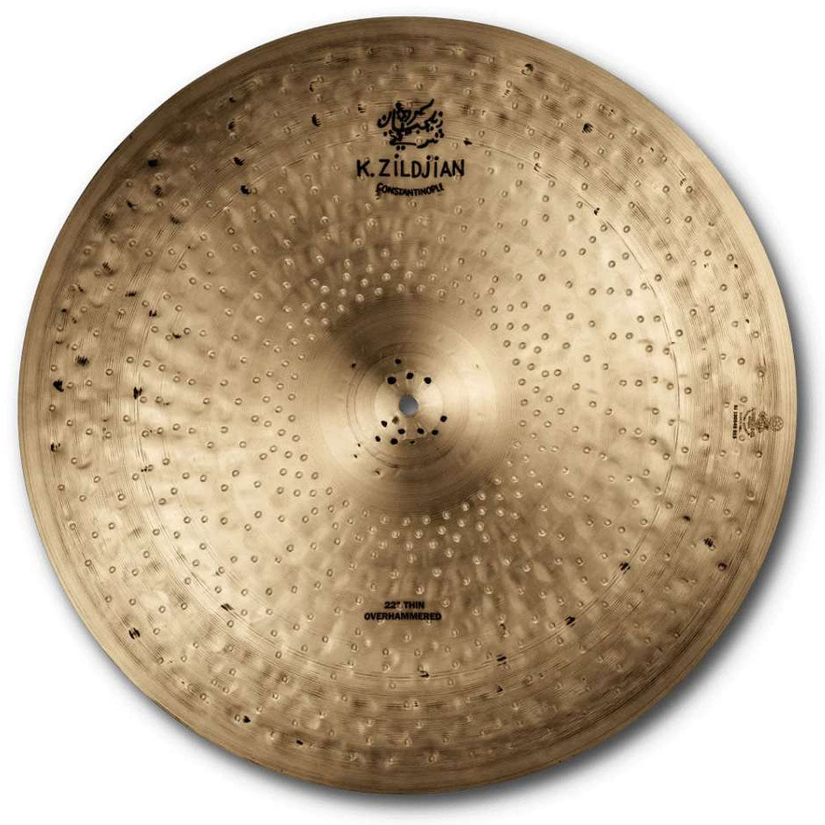 Zildjian K Constantinople 22" Thin Ride Overhammered