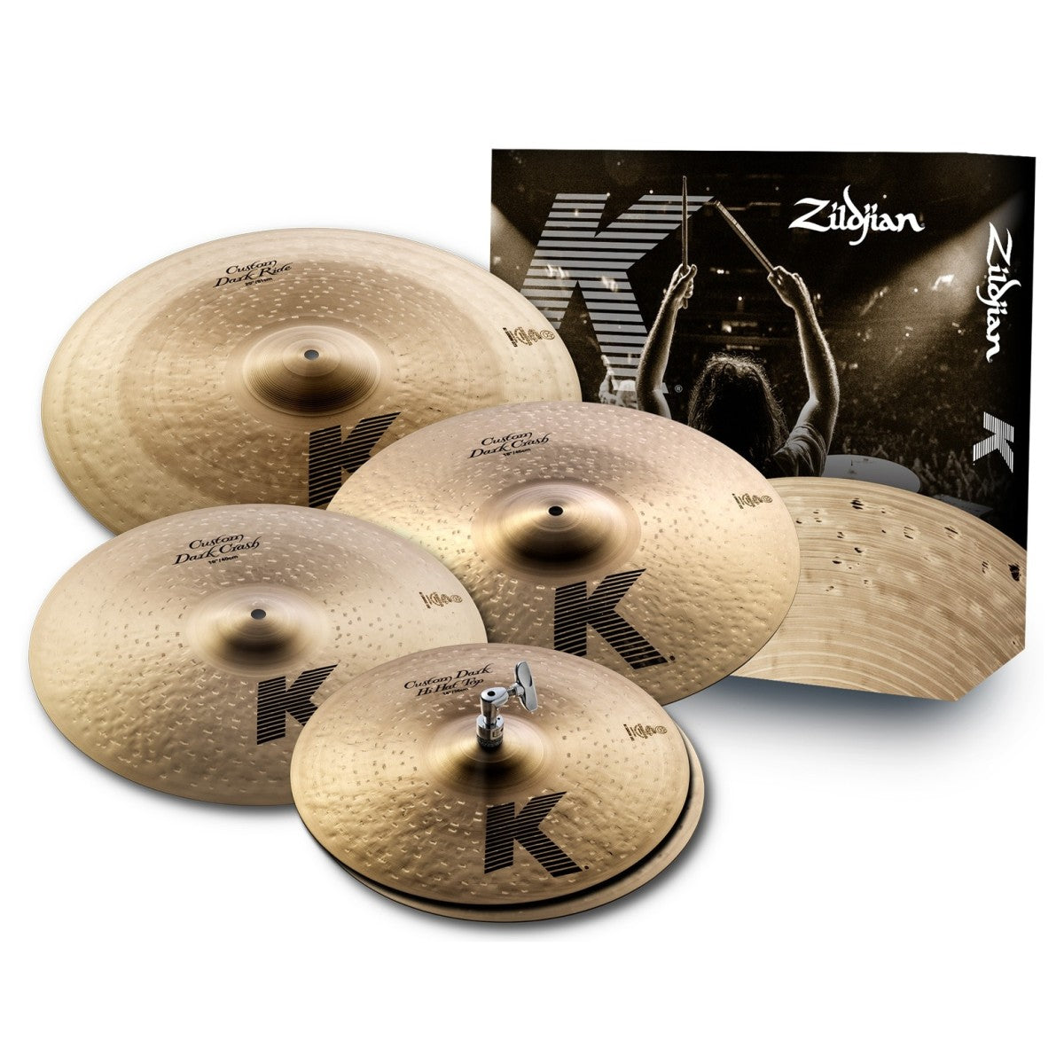 Zildjian K Custom Dark Cymbal Set