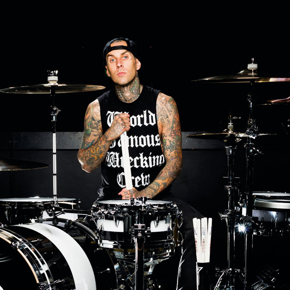 Zildjian Artist Series Travis Barker Drumsticks in White