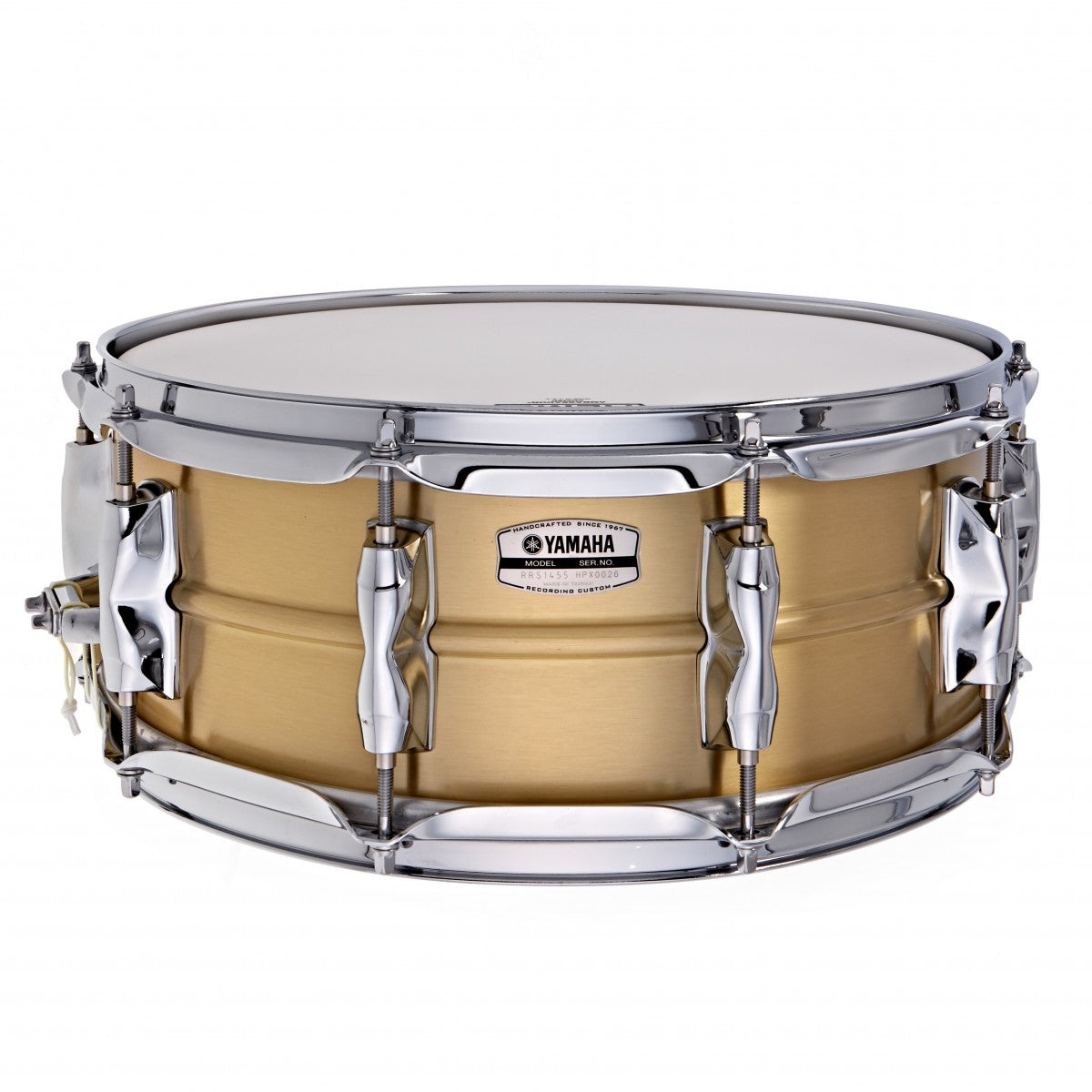 Yamaha Recording Custom 14”x5.5” Brass Snare Drum