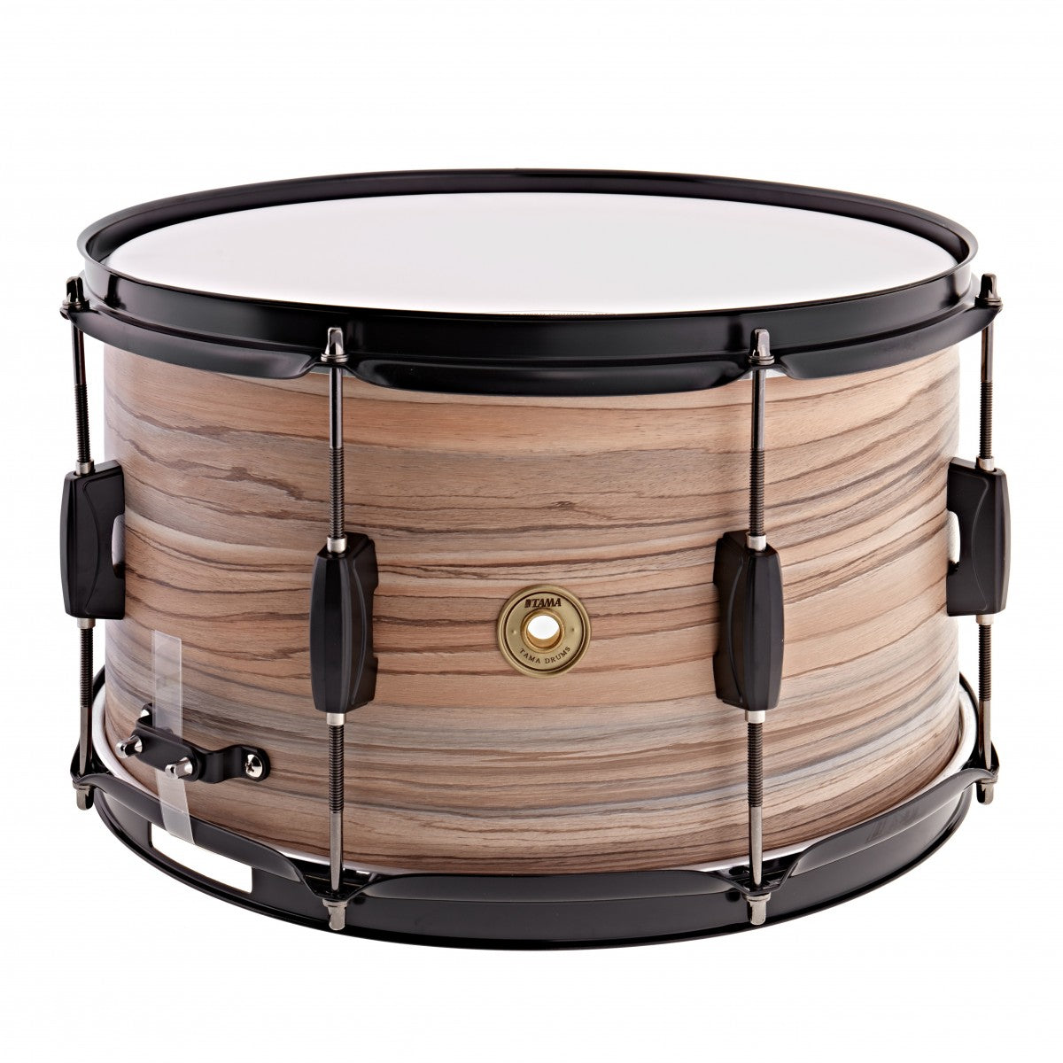 Tama Woodworks 14"x8" Snare in Natural Zebrawood