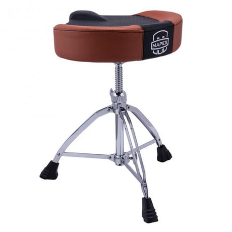 Mapex T855 Saddle Top Breathable Throne in Black/Brown
