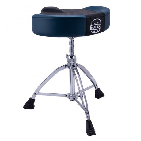 Mapex T855 Saddle Top Breathable Throne in Black/Blue