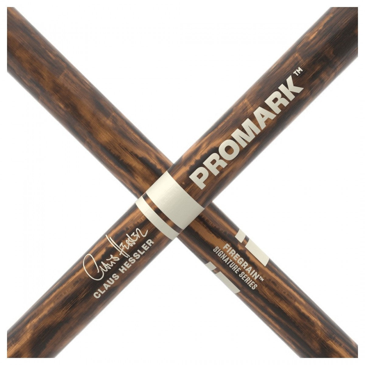Pro-Mark Signature Claus Hessler ActiveGrip FireGrain Hickory Drum Sticks