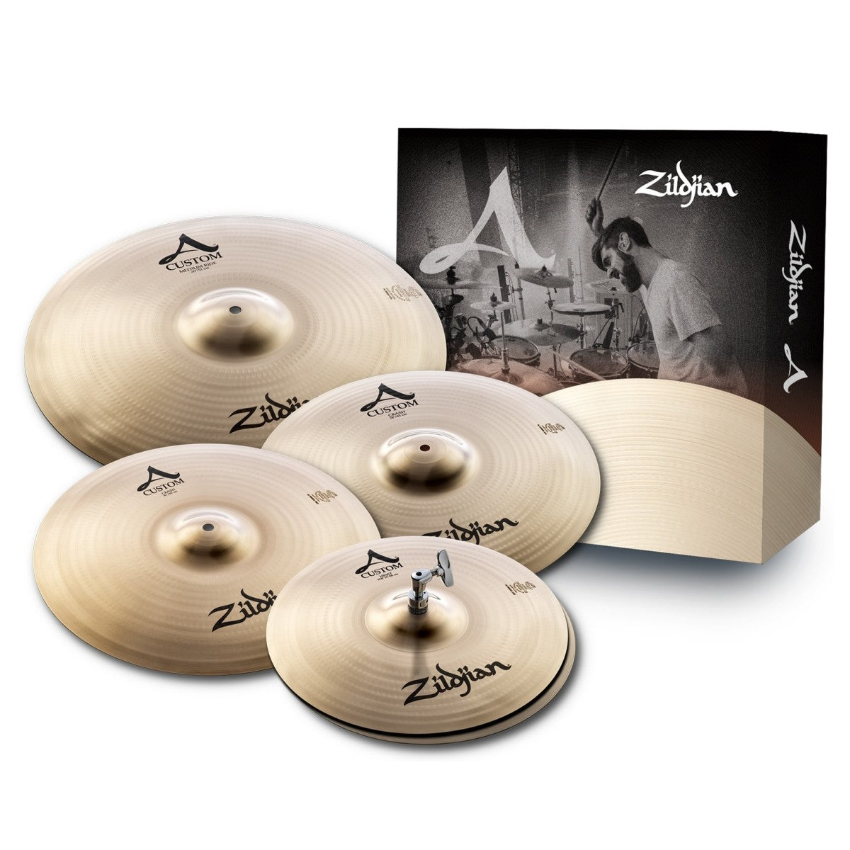 Zildjian A Custom Cymbal Set - 14"/16"/18"/20"