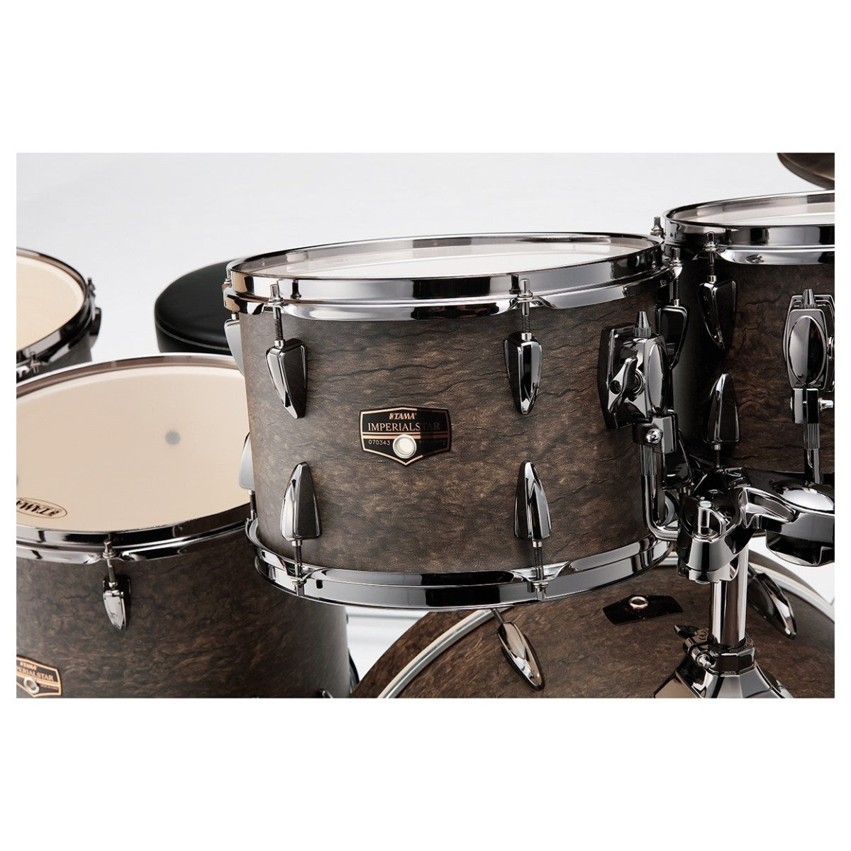 Tama Ltd Edition Imperialstar 22" 6 Piece Drum Kit in Walnut Burl