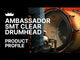 Remo Ambassador SMT Bass Drum Heads - Clear