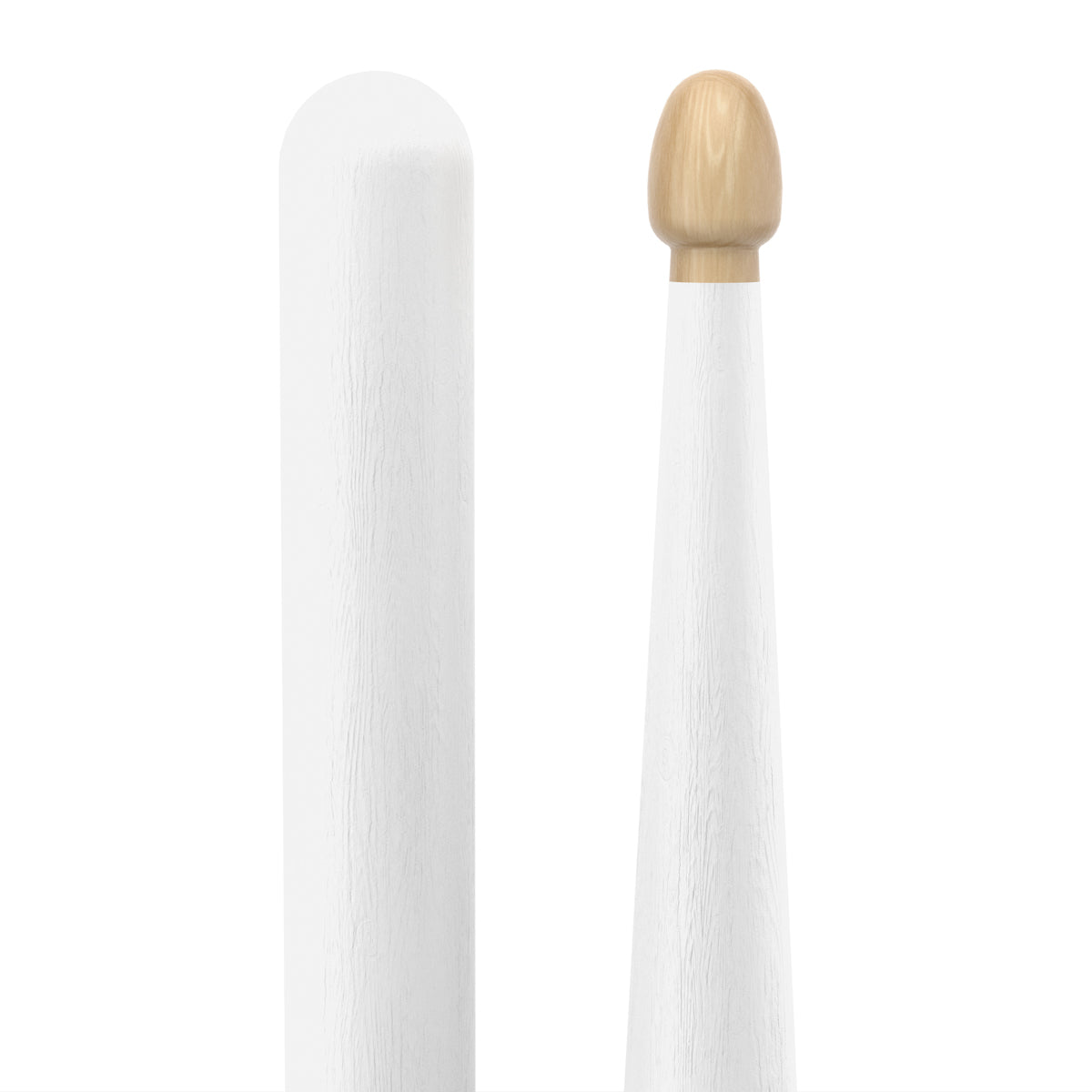 Pro-Mark Rebound 5A Hickory in White - Wood Tip
