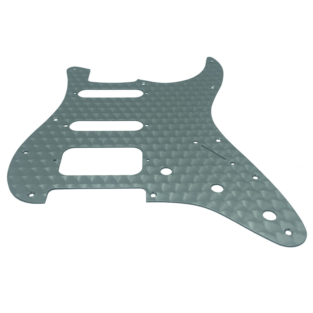 Fender Pickguard for HSS Stratocaster Turned Aluminium **Genuine Fender Parts**