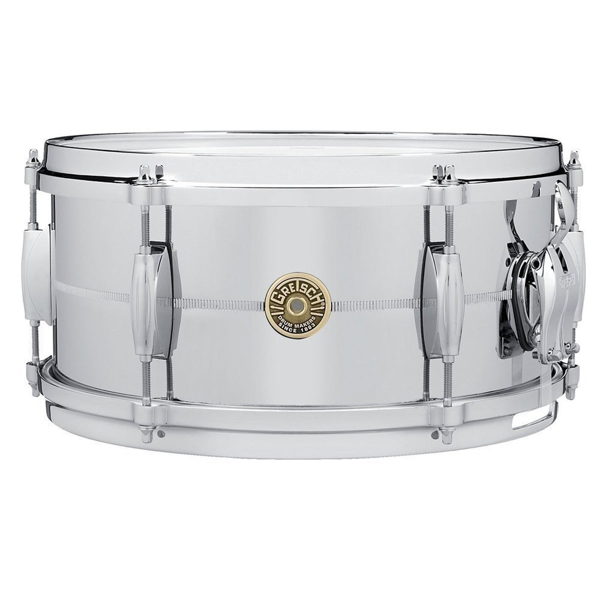 Gretsch USA Chrome Over Brass 13" x 6" Snare Drum