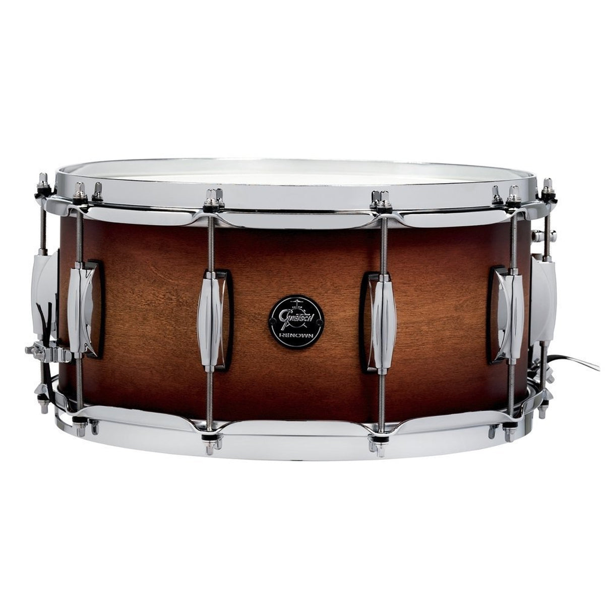 Gretsch Renown Maple 14"x6.5" Snare Drum in Satin Tobacco Burst