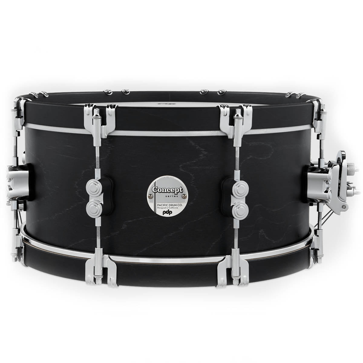 PDP by DW Concept Classic 14"x6.5" Snare Drum with Wood Hoops in Ebony