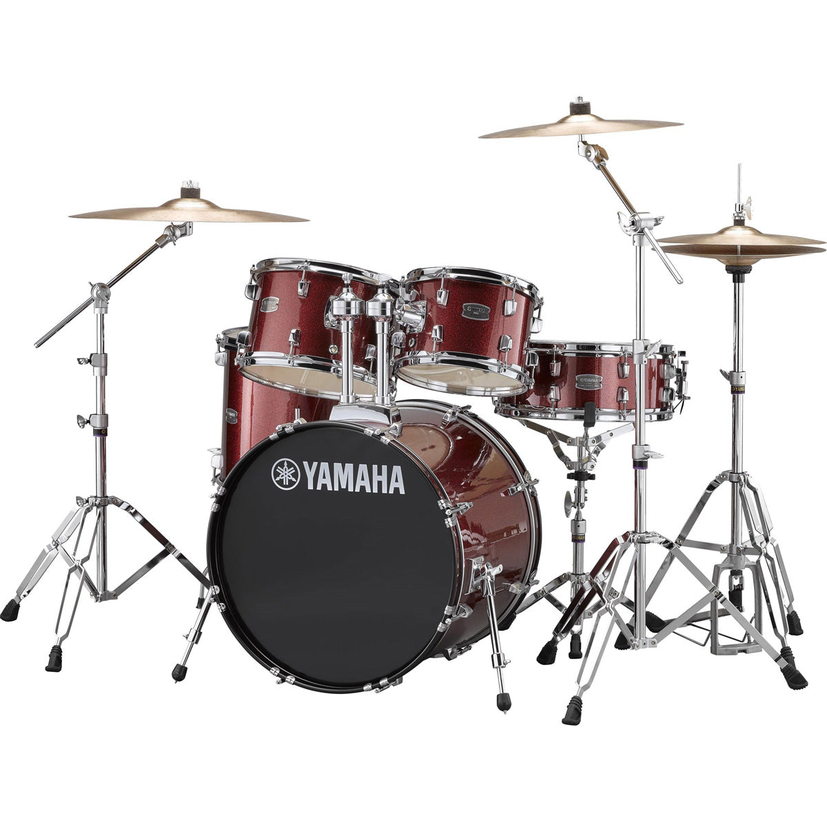 Yamaha Rydeen 20" Fusion Shell Pack with Paiste Cymbals
