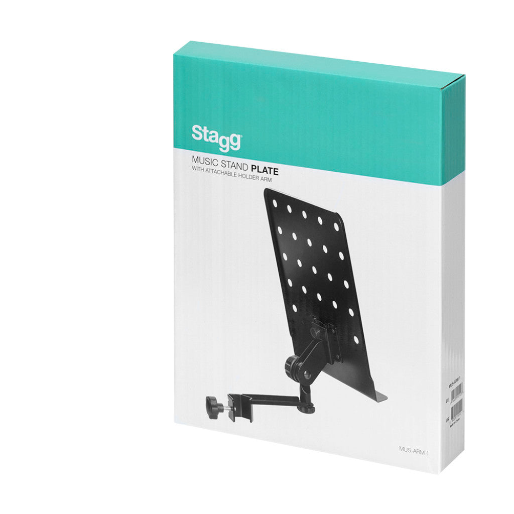 Stagg Music Stand Top with Mounting Arm